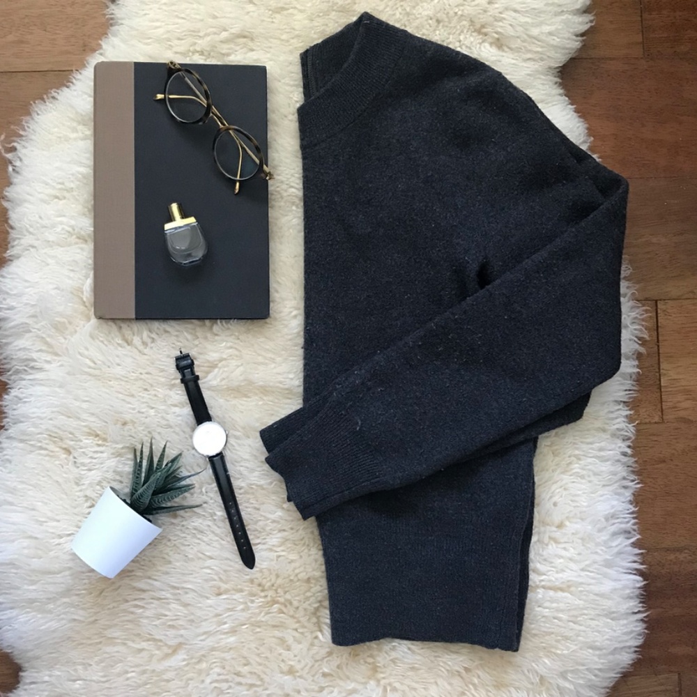 J. Crew mock neck sweater with zipper